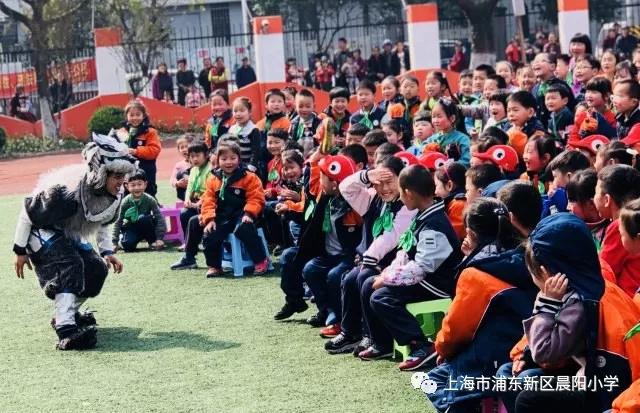 话,学会关爱--晨阳小学举行儿童剧《沉香救母》