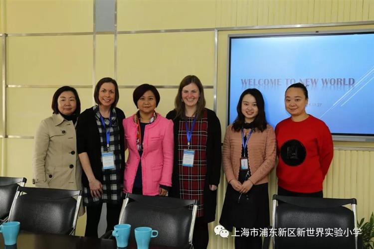 [浦东]新世界实验小学:热烈欢迎中英项目交流教