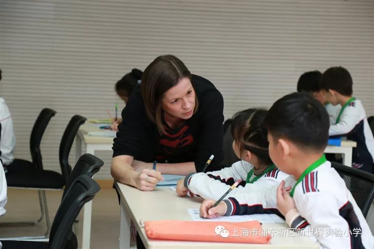 [浦东]新世界实验小学:热烈欢迎中英项目交流教