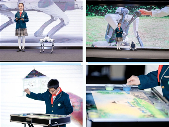 浦东]竹园小学：“智”绘竹园 “育”见未来人人为AI——2025科技节盛大开幕(图13)